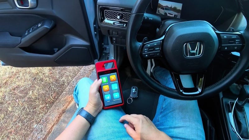 Autel KM100 Program 2024 Honda Civic All Keys Lost OK!