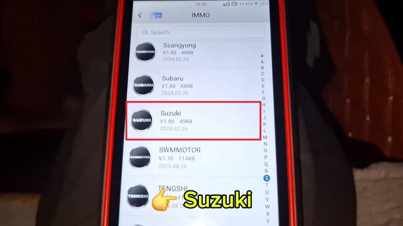 How to Add 2023–2024 Suzuki Ertiga/XL7 Smart Key with Autel KM100?