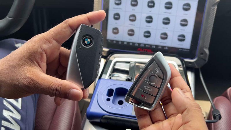 How to Clone BMW U Chassis BCP Key with Autel IM608 Pro2?