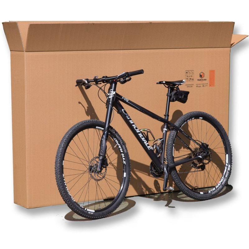 TELECAJAS  Caja Robusta de Cartón con asas para Bicicletas