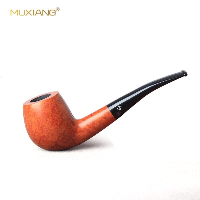 Wooden Pipes Smoking Tobacco, Tobacco Pipe Briar Wooden