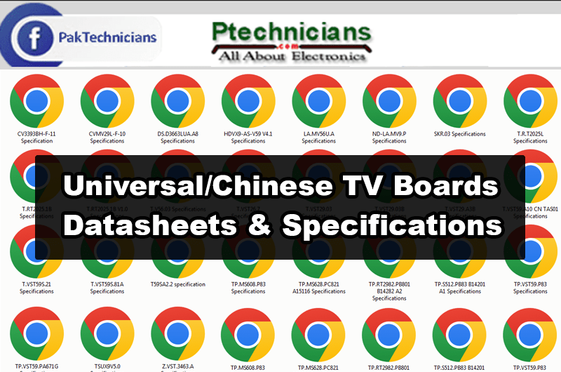 Universal/Chinese TV Motherboards Datasheets & Specifications ...