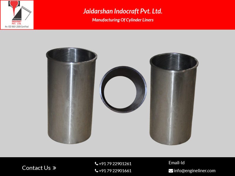CYLINDER LINER INTRO. CONTENTS by Jaidarshan Indocraft Medium