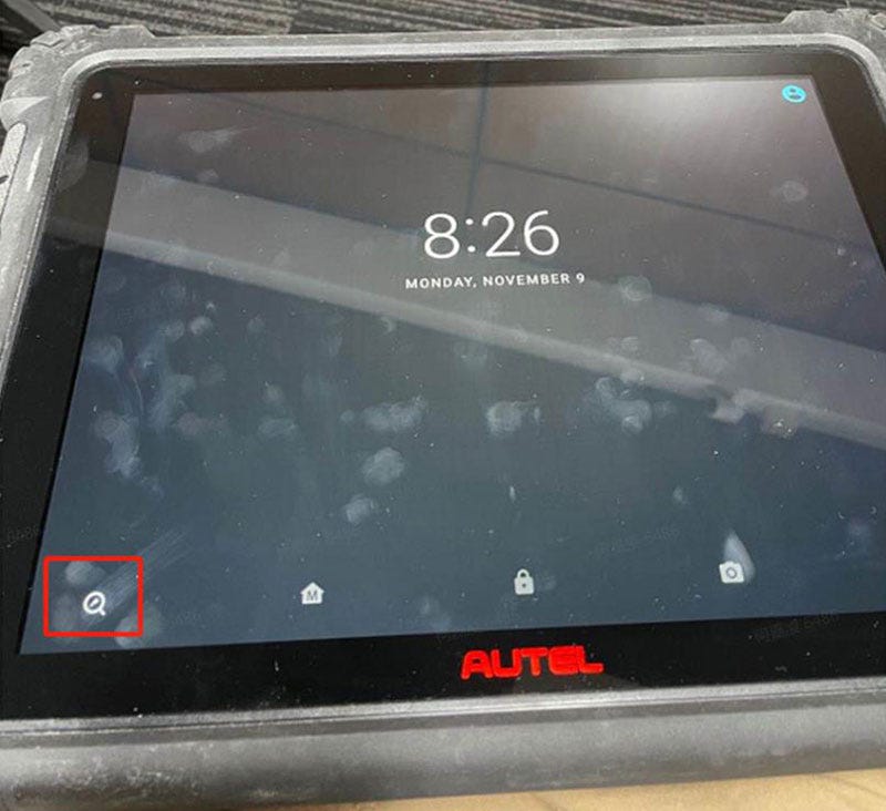 How to Reset Autel/Otofix Scanner Screen Lock Password?