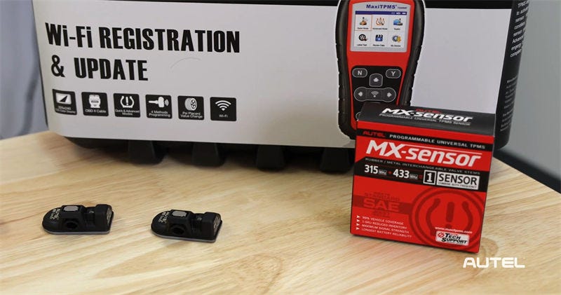 Autel MX-Sensor: Save Time to Swape Valve Stems in Secs
