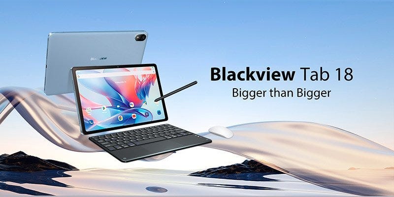 Unleashing Power and Versatility: A Comprehensive Review of the Blackview  Tab 18 Tablet, by Eric Young