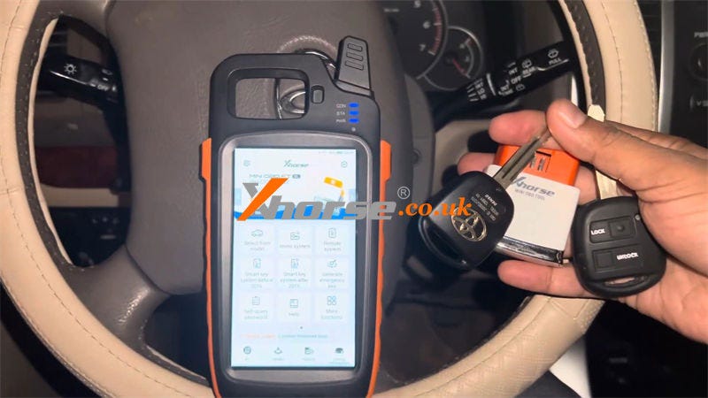 Xhorse FT-OBD Tool + Key Tool Max Add Toyota 4D 67/68 Remote