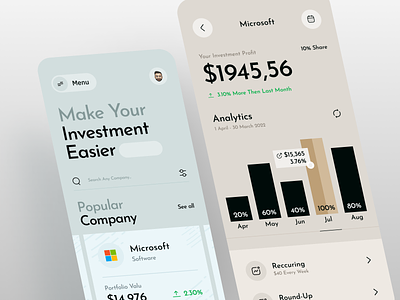 Thermometer App  App design, App, Finance app