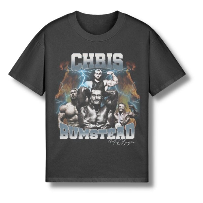 Chris Bumstead T-Shirts — Cbum Mr Olympia Classic T-Shirt - Chris Bumstead  Merchandise Store - Medium