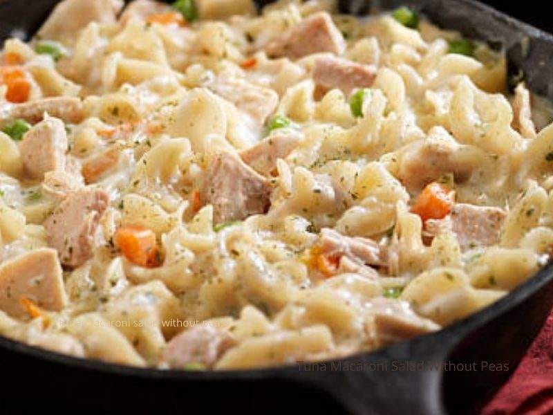 Tuna Macaroni Salad Without Peas. Summertime is the perfect time for