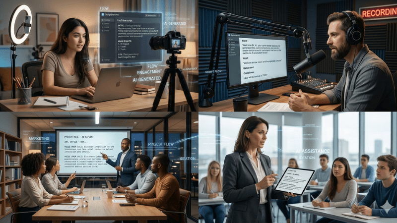 Common Uses of AI Script Generation