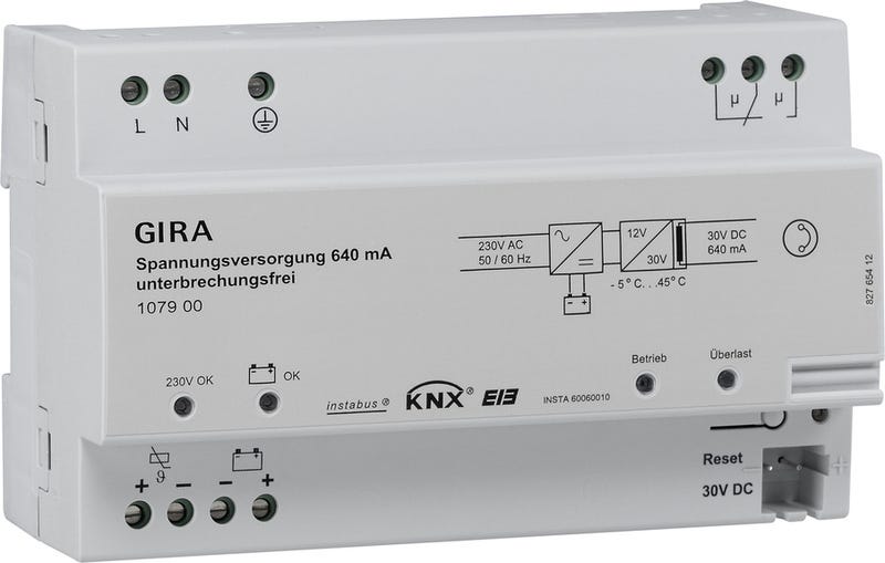 Особенности блока питания KNX