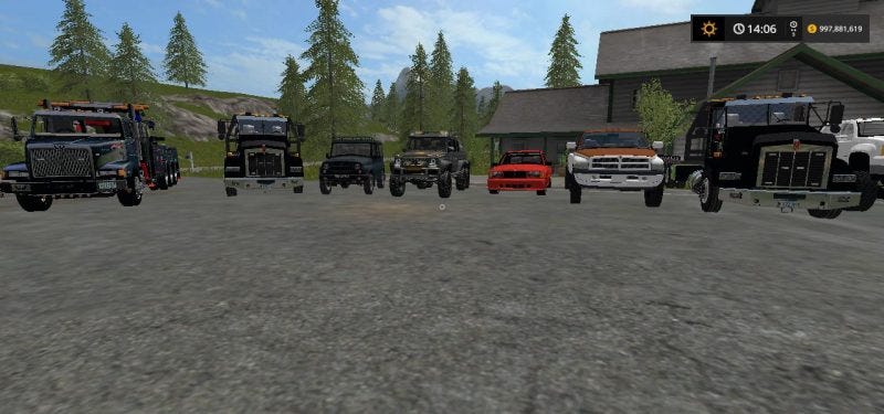 HEAVY TOWING AND REPO MOD PACK V1.0.0 | FS 2017 Mod — Farming Simulator 2017 Mod