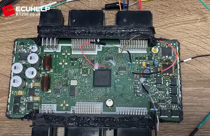 Testing BMW MSV90 ECU with KT200 in Boot Mode by KY200 UK Medium