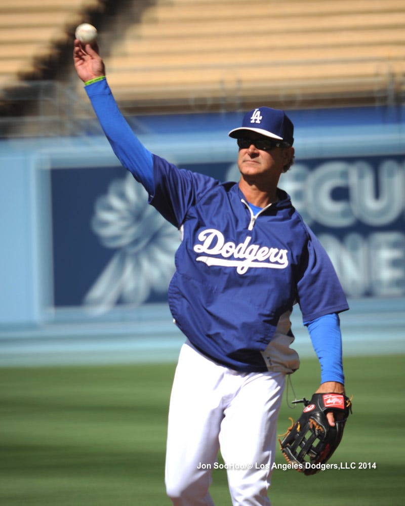 Don Mattingly bats left, threw left, throws right, by Jon Weisman