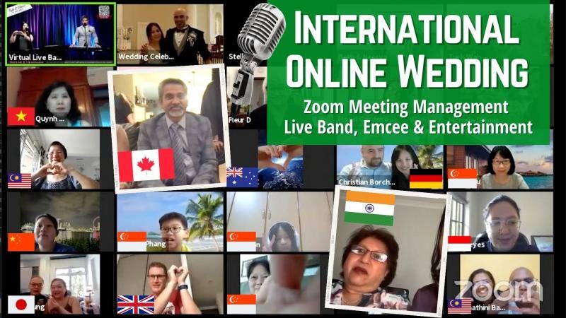 livestream wedding future