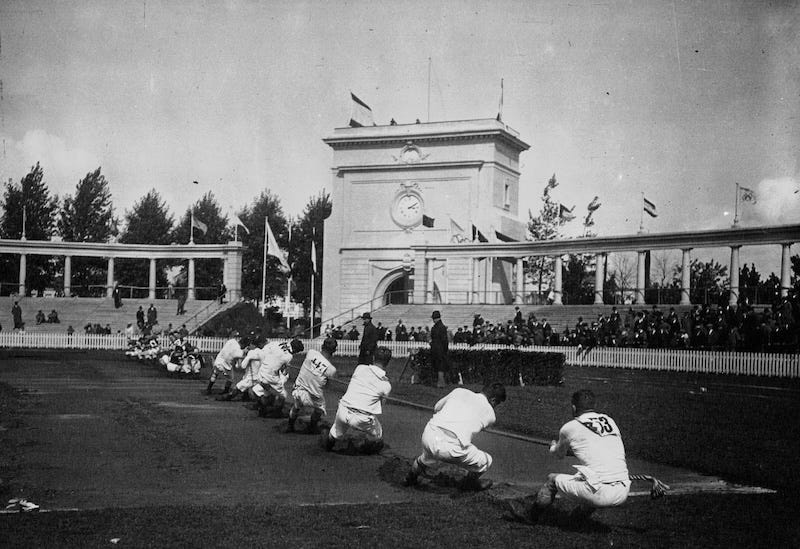 Was Tug of War in the Olympics?