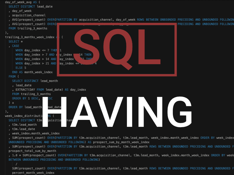 Fundamental sql group by and having by gifa delyani nursyafitri medium