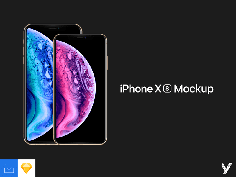 Sketch Freebies &amp; Resources #161. iPhone XS/Max Mockup | by Sketch Repo ...