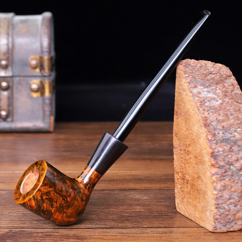 MUXIANG Handmade Briar Straight Long Tobacco Pipe | by Fsfsdfb | Medium
