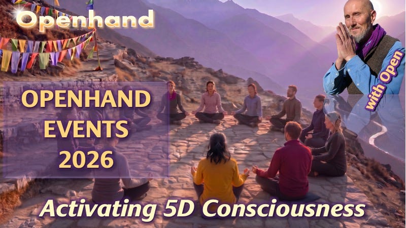 Activating Your 5D Ascension: New Openhand Events Calendar 2026