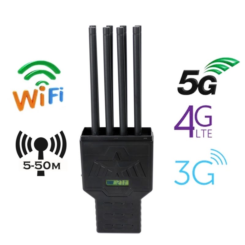 Can a wifi signal jammer block monitoring transmitted through cables?, by  dajiang lu