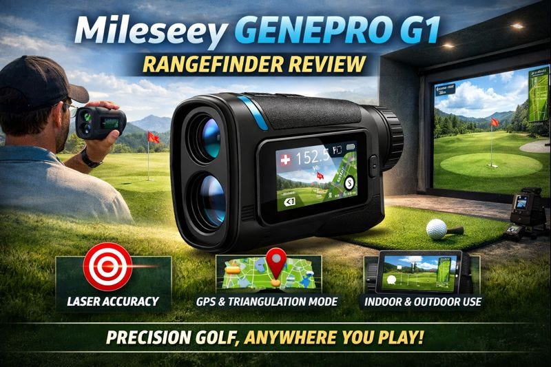 Why the Mileseey Genepro G1 Rangefinder Is a Game-Changer for Year-Round Golf