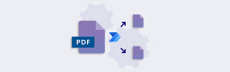 How to Extract pages from PDF using Power Automate?
