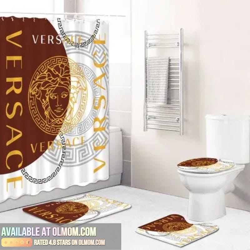 Versace Bathroom — Bathroom Set Style 2 #shower #curtain #home decor | by  son nguyen | Dec, 2023 | Medium