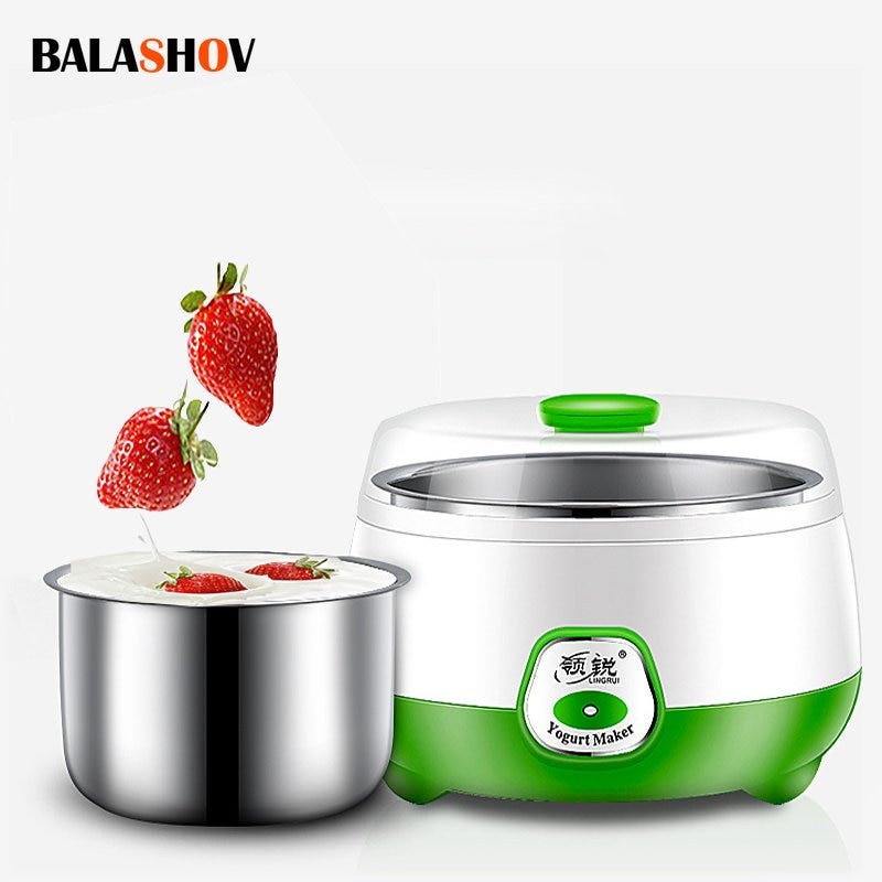 Hot Review! Yogurt Maker Mini Automatic Yogurt Machine Household DIY