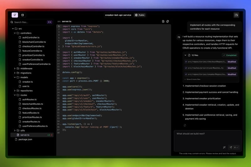 Beyond Autocomplete: AI Tools That Generate Entire Express.js APIs | by ...