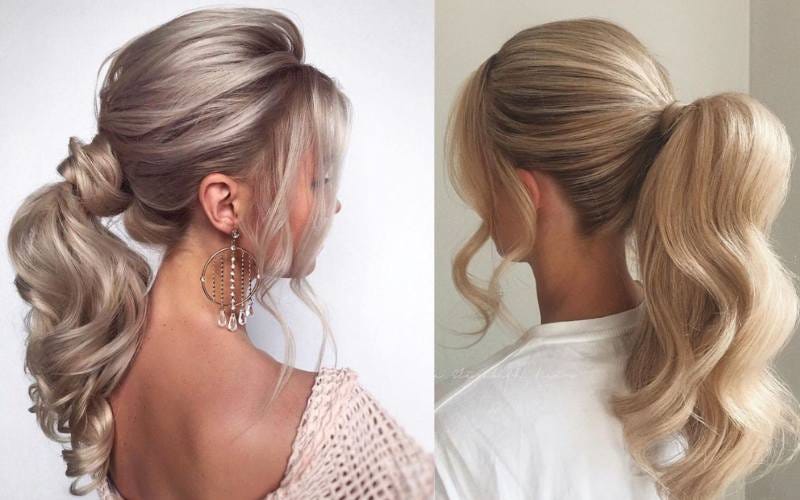 Ponytail updo 2024