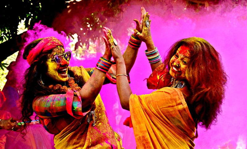 kolkata holi festival 1918