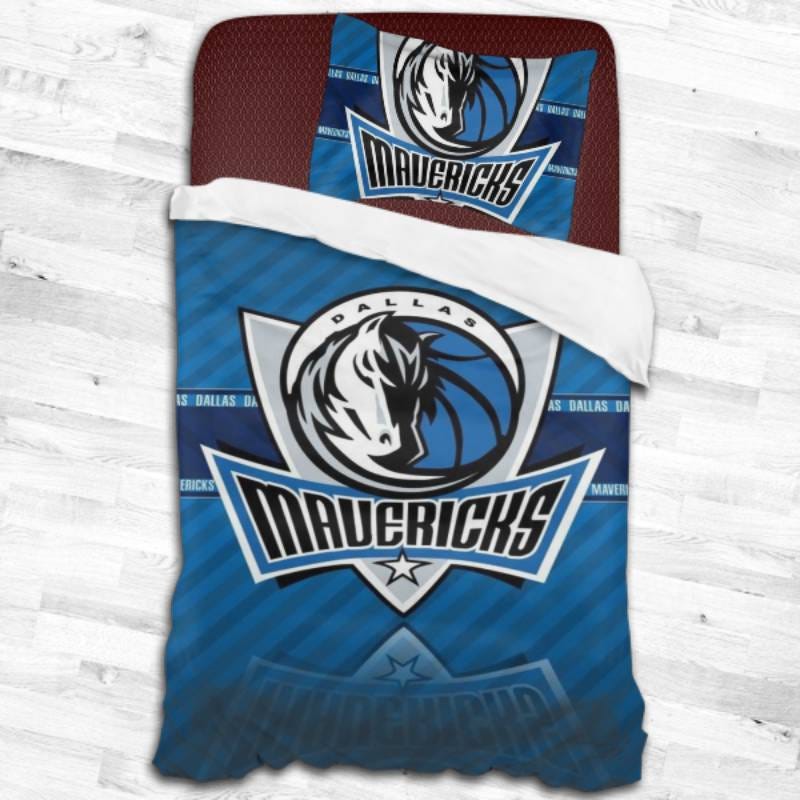 Incredible Basketball Nba Dallas Mavericks Logo Sport Bedding Sets Bed