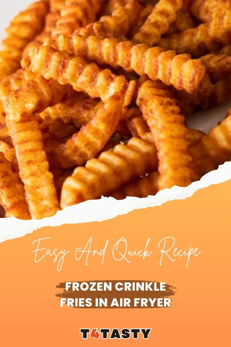 Frozen Crinkle Fries in the Air Fryer