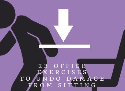 How a few minutes of hip thrusts every day can undo the damage of sitting  down