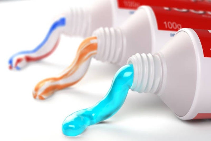 Utilidades da pasta de dentes