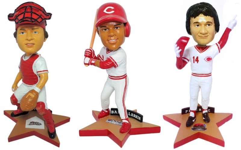 JOHNNY BENCH HALL OF FAME BOBBLEHEAD 