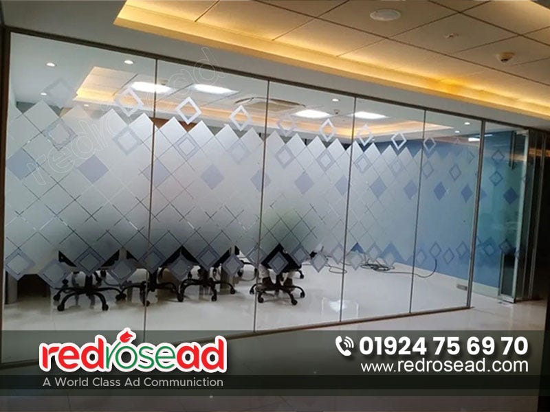 Frosted Glass Sticker Price in Bangladesh, by Red Rose ad