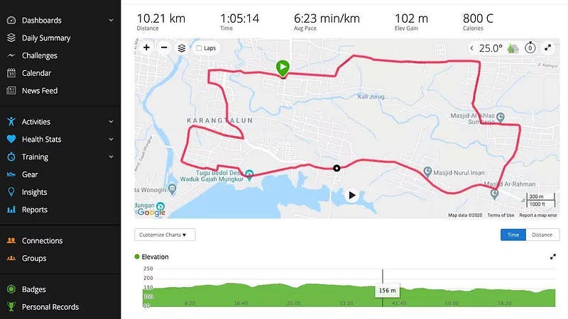 Saya Lari 10K (dok. pribadi)
