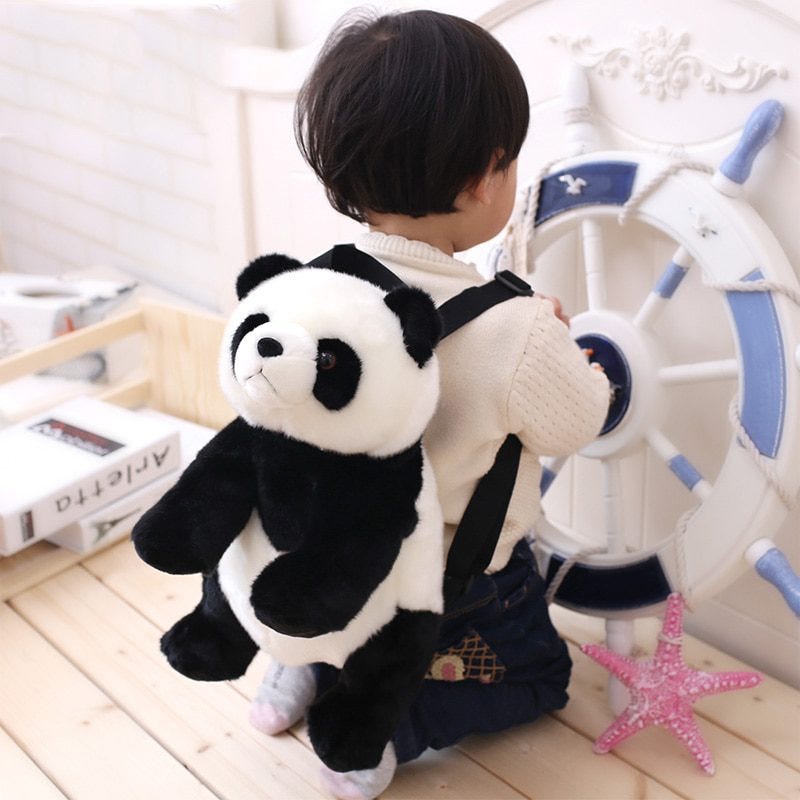 Plush Panda Bear Backpack | by Plushie Pulse | Medium