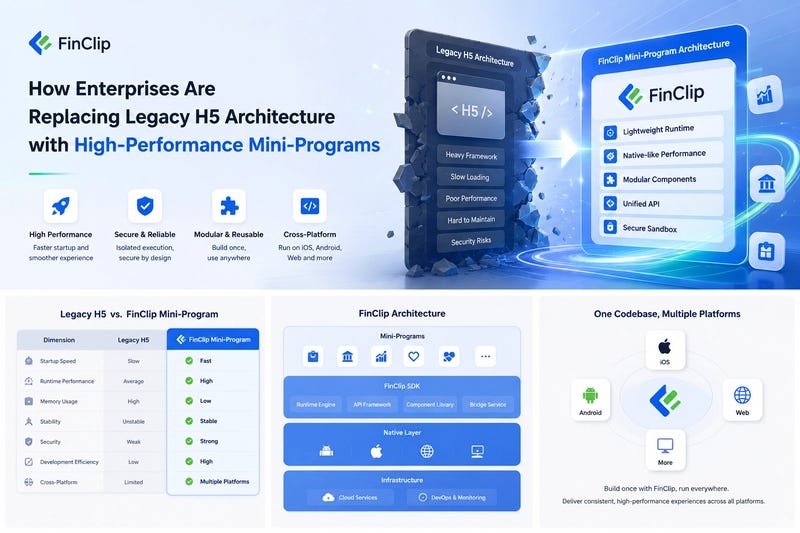 How Enterprises Are Replacing Legacy H5 Architecture with High-Performance Mini-Programs