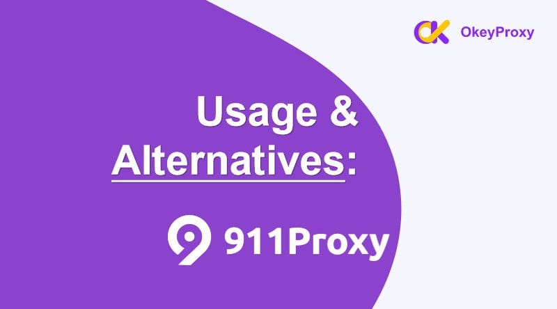 The Best Alternatives to 911 SOCKS5 Proxy — okey proxy