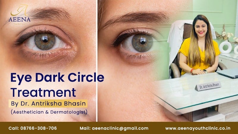 Under Eye Dark Circles Treatment in Indrapuram, by Dr. Antriksha Bhasin, Jan, 2024