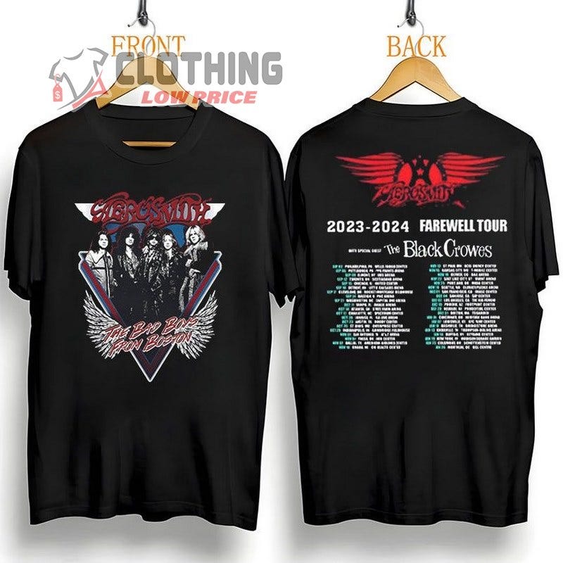 Aerosmith Peace Out Farewell Tour 2024 Shirt: Get Your Limited Edition Merch Now!