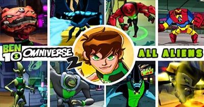 Ben 10 Omniverse - All Alien Transformations [1080p] 