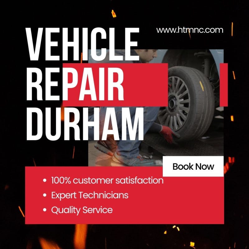 Vehicle Repair Service in Durham Hi Tech Motor Medium