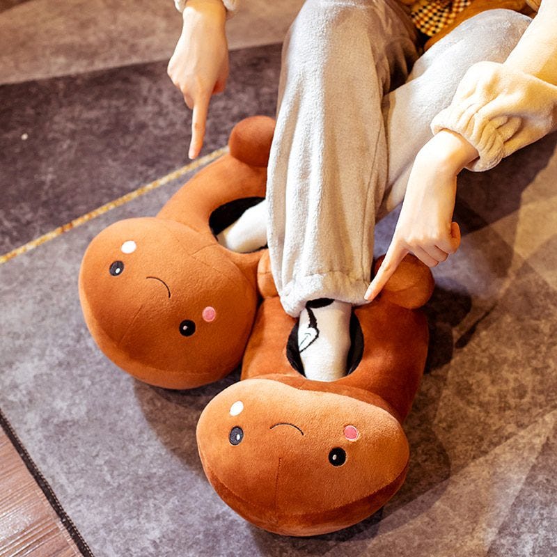Step into Luxury — Penis Plush Slipper, by Plushie Pulse
