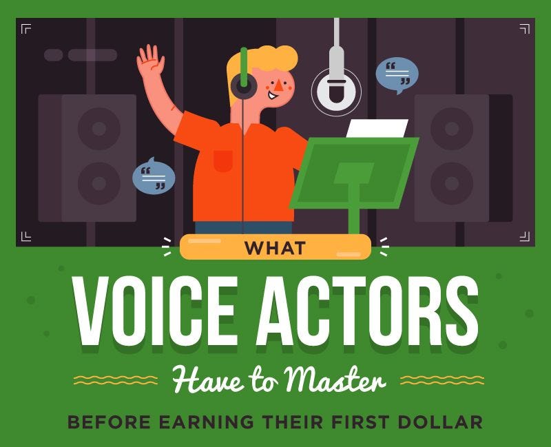 Skills You Need Before Landing Your First Voice Acting Job By