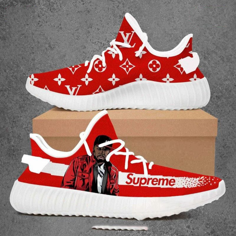 New Fashion] Louis Vuitton Supreme Red 50 Cent Luxury Brand Premi #yeezy  shoes outfit #yeezy shoes, by Nadaxaxora, Jun, 2023